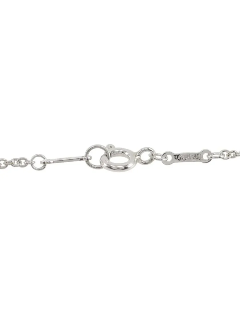 Tiffany & Co Open Heart Elsa Peretti 925 Sterling Silver Necklace